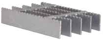 11-W-2 Carbon Steel Light-Duty Bar Grating 125-11 Serrated (1-1/4