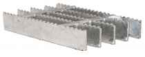 11-W-2 Stainless Steel Light-Duty Bar Grating 125-11 Serrated (1-1/4
