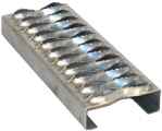 Grip Strut Safety Grating 2-Diamond Plank (1-1/2” Depth, 12 Gauge, 4-3/4” Width) - 21512 Galvanized