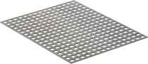 Perforated Metal - Carbon Steel IPA #200 - Square Hole (2/10