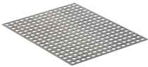 Perforated Metal - Stainless Steel IPA #201 - Square Hole (1/4