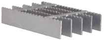 15-W-2 Carbon Steel Light-Duty Bar Grating 150-15 Serrated (1-1/2