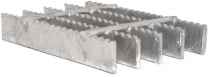 11-W-4 Carbon Steel Light-Duty Bar Grating 100-11 Serrated (1