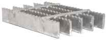19-W-4 Stainless Steel Light-Duty Bar Grating 125 Serrated (1-1/4