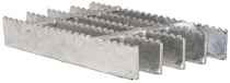 11-W-4 Stainless Steel Light-Duty Bar Grating 125-11 Serrated (1-1/4