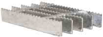 11-W-4 Carbon Steel Light-Duty Bar Grating 125-11 Serrated (1-1/4