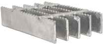 15-W-2 Stainless Steel Light-Duty Bar Grating 175-15 Serrated (1-3/4