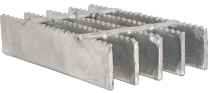 15-W-4 Carbon Steel Light-Duty Bar Grating 175-15 Serrated (1-3/4