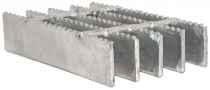 15-W-4 Stainless Steel Light-Duty Bar Grating 175-15 Serrated (1-3/4