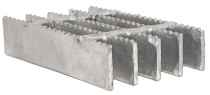 19-W-4 Stainless Steel Light-Duty Bar Grating 175 Serrated (1-3/4