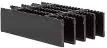 19-W-4 Carbon Steel Heavy-Duty Bar Grating 250-19 Serrated (2-1/2
