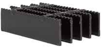 19-W-4 Carbon Steel Light-Duty Bar Grating 250 Serrated (2-1/2