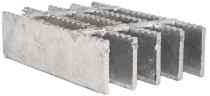 15-W-2 Stainless Steel Light-Duty Bar Grating 225-15 Serrated (2-1/4