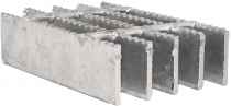 19-W-2 Stainless Steel Light-Duty Bar Grating 225 Serrated (2-1/4