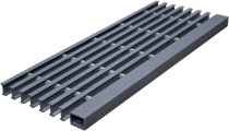 DURAGRID I-6000 Pultruded Grating Stair Treads - 1