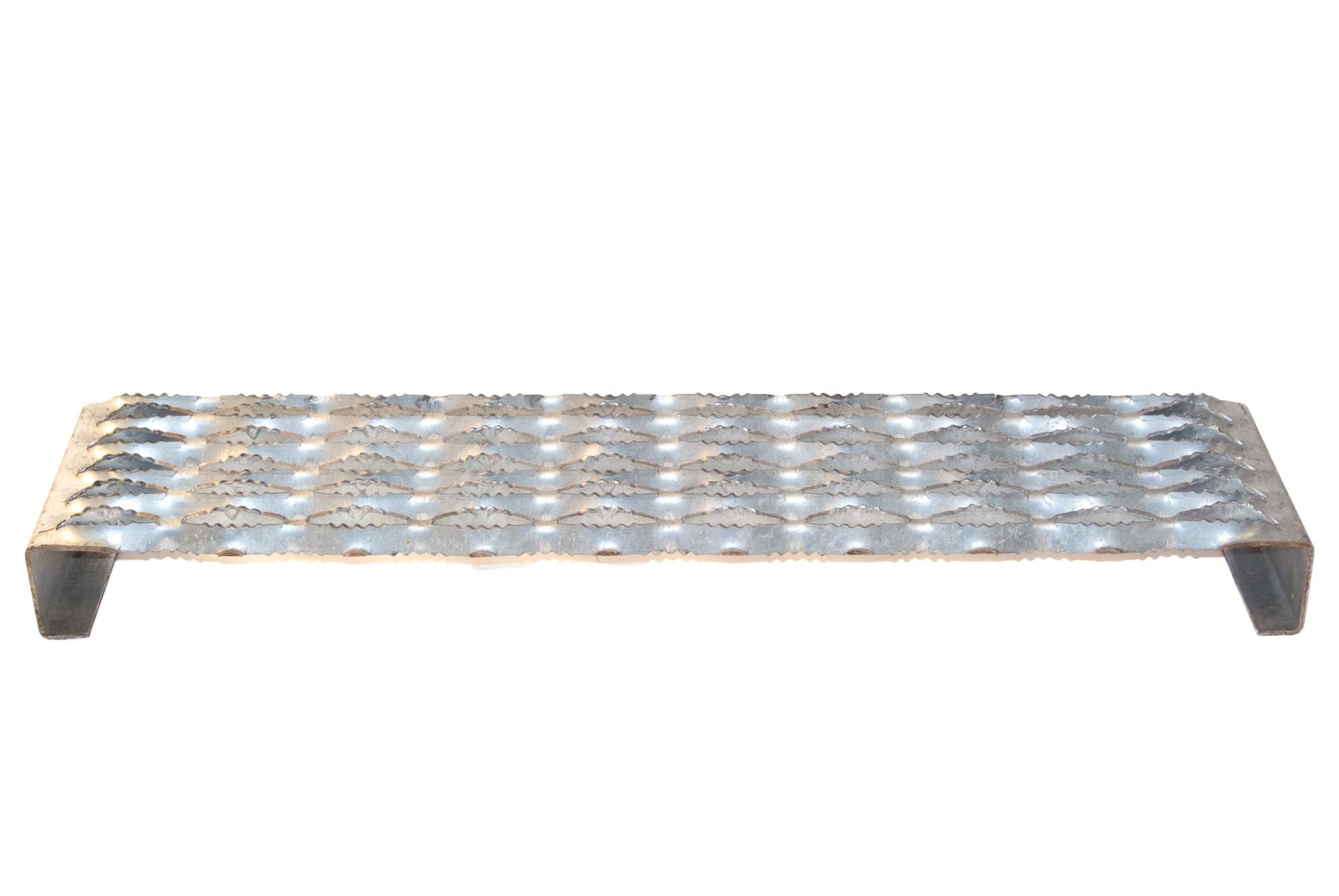 60 Length x 9-1//2 Width x 3 Depth 3243012-60 Grip Strut Channel 12 Gauge Galvanized Steel 4-Diamond Plank Safety Grating
