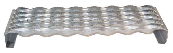 Grip Strut Safety Grating 8-Diamond Plank (1-1/2” Depth, .080 Thick, 18-3/4” Width) - 81512-A Aluminum