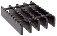 19-W-4 Carbon Steel Heavy-Duty Bar Grating 125-19 Serrated (1-1/4