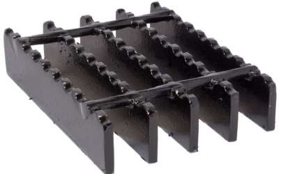 19-W-4 Carbon Steel Heavy-Duty Bar Grating 200-19 Serrated (2
