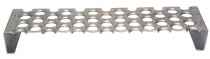  Perf-O Grip Grating 10-Hole Plank (2” Depth, .125 Thick, 18” Width) - P1020125 Aluminum