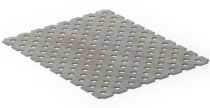 Perforated Metal - Carbon Steel IPA #116 - Round Hole 5/32