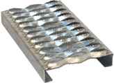 Grip Strut Safety Grating 3-Diamond Plank (1-1/2” Depth, 12 Gauge, 7