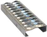 Grip Strut Safety Grating 2-Diamond Plank (1-1/2” Depth, .080 Thick, 4-3/4” Width) - 21512-A Aluminum