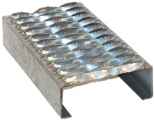 Grip Strut Safety Grating 3-Diamond Plank (2-1/2” Depth, .080 Thick, 7” Width) - 32512-A Aluminum