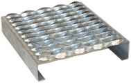 Grip Strut Safety Grating 5-Diamond Plank (3” Depth, .080 Thick, 11-3/4” Width) - 53012-A Aluminum