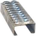 Grip Strut Safety Grating 2-Diamond Plank (2-1/2” Depth, .080 Thick, 4-3/4” Width) - 22512-A Aluminum