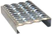 Grip Strut Safety Grating 4-Diamond Plank (2-1/2” Depth, .080 Thick, 9-1/2” Width) - 42512-A Aluminum