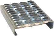 Grip Strut Safety Grating 4-Diamond Plank (2” Depth, 16 Gauge, 9-1/2” Width) - 42016-S Stainless Steel