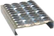 Grip Strut Safety Grating 4-Diamond Plank (2” Depth, .100 Thick, 9-1/2” Width) - 42010-A Aluminum