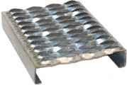 Grip Strut Safety Grating 4-Diamond Plank (2-1/2” Depth, .100 Thick, 9-1/2” Width) - 42510-A Aluminum