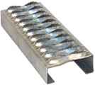 Grip Strut Safety Grating 2-Diamond Plank ( 2” Depth, .080 Thick, 4-3/4” Width) - 22012-A Aluminum