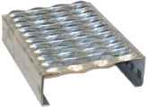 Grip Strut Safety Grating 4-Diamond Plank (3” Depth, .100 Thick, 9-1/2” Width) - 43010-A Aluminum