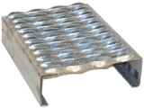 Grip Strut Safety Grating 4-Diamond Plank (3” Depth, .080 Thick, 9-1/2” Width) - 43012-A Aluminum