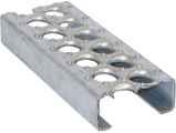  Perf-O Grip Grating 2-Hole Plank (2” Depth, .125 Thick, 7” Width) - P320125 Aluminum